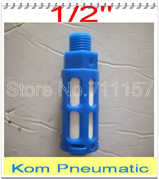 10 шт в партии пневматический 1/2 &quotBSP резьба пластиковый глушитель на выхлопную