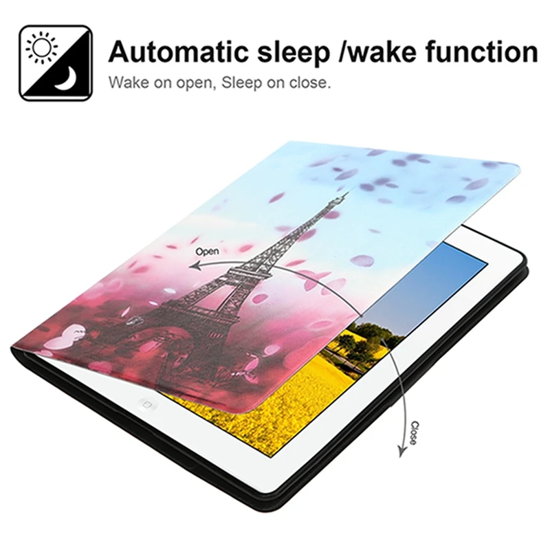 Ударопрочный смарт-чехол для Apple Ipad Mini 1 2 3 7 9 ''с функцией автоматического