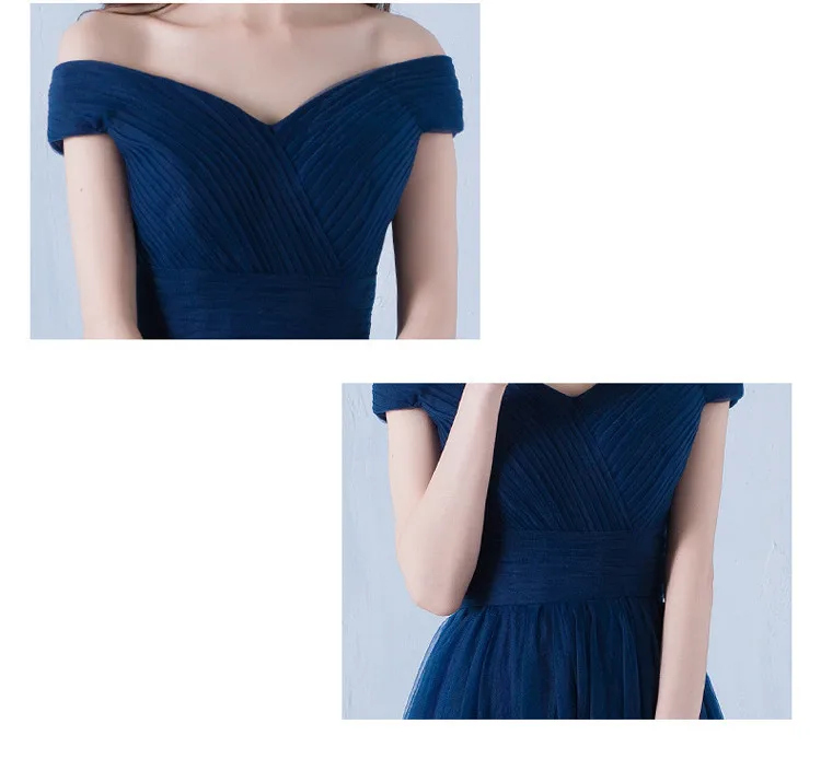 Элегантные Длинные ярко-синие вечерние платья с открытой спиной макси на