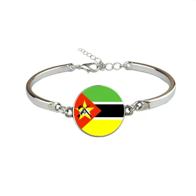Новые браслеты с Мозамбикским флагом флаг Мозамбика | Украшения и аксессуары