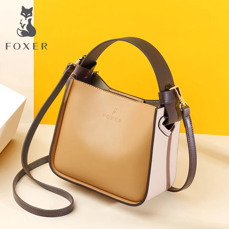 FOXER Женская стильная Высококачественная сумка мессенджер и сумки на плечо