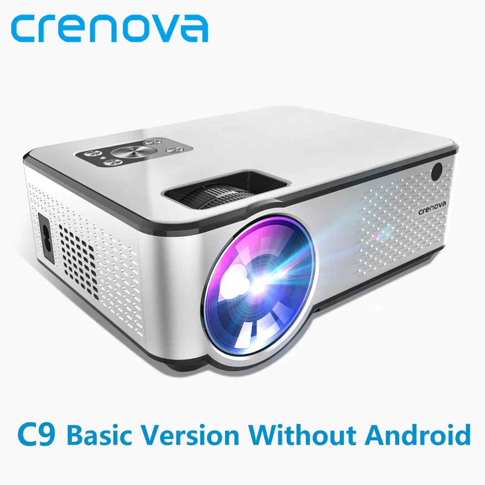 C9 Basic Version CRENOVA красные синие 3D очки VR очки проектор аксессуары для домашнего кинотеатра для Full HD 1080 P для видеопроектора - Цвет: C9 Basic Version