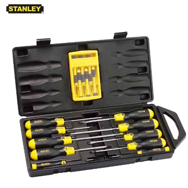 68-0002C-23 16pcs Стэнли 16 шт. 10 13 шт. phillips torx демагнетизатор, прецизионных отверток многофункциональная отвертка набор электрика - Цвет: 68-0002C-23 16pcs