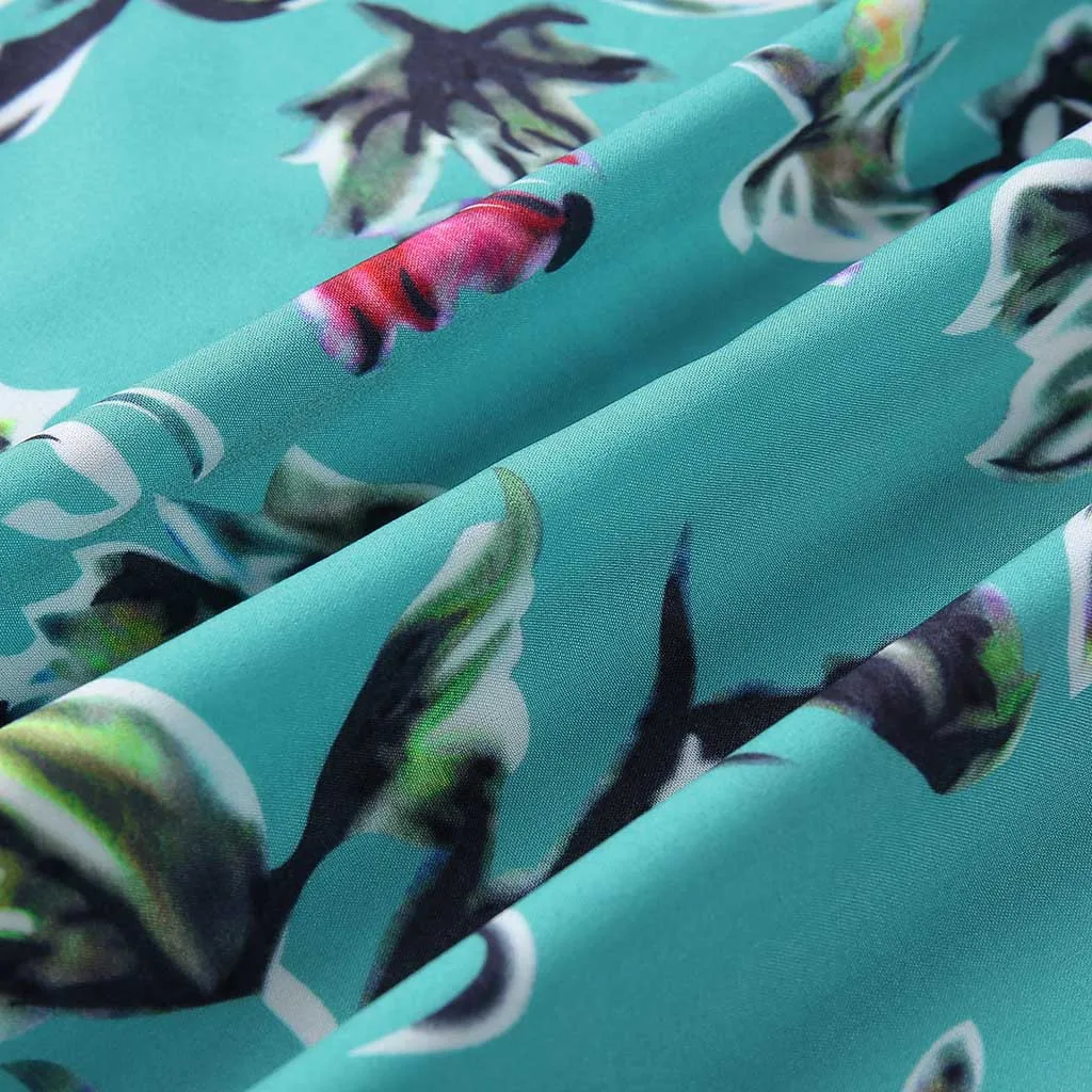 Модное женское летнее платье в стиле бохо с цветочным принтом без рукавов