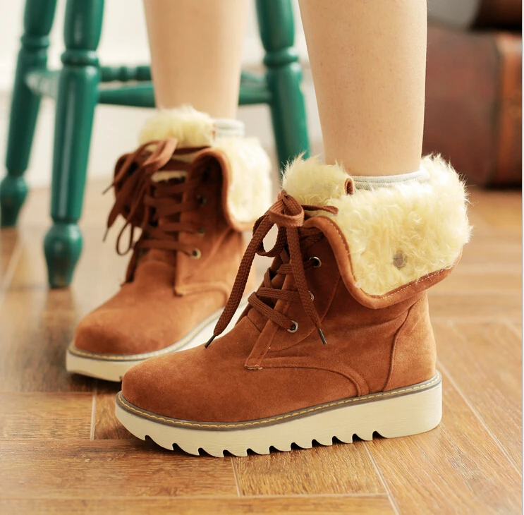 Niceвысокое качество Ботильоны на шнуровке в байкерском стиле Модные Ботинки Martin