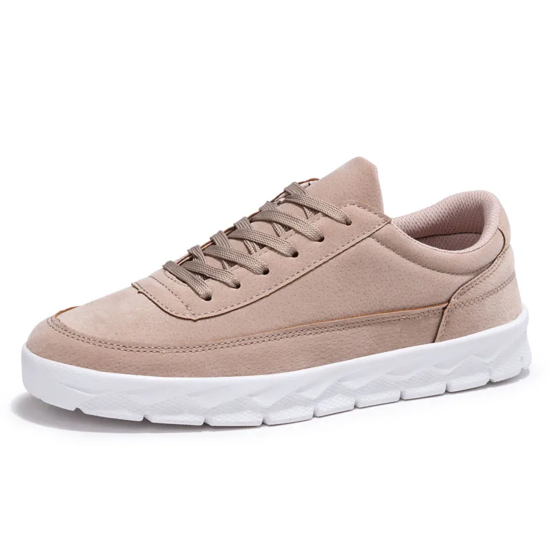 KOKO CAT New Classics Style Men Casual Shoes Lace Up Suede Leather Comfortable Flats Soft Light | Обувь