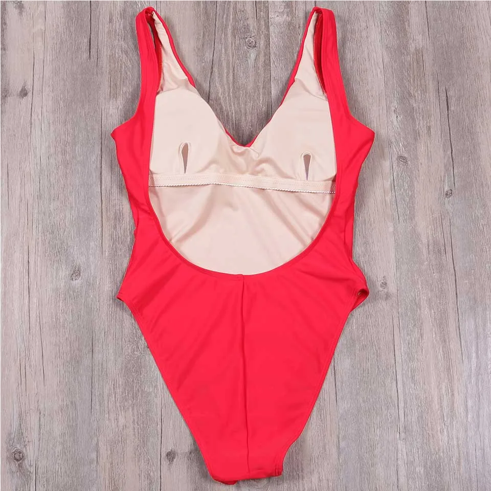 SAMEGAME 2019 New Sexy One Piece Swimwear Women Swimsuit Girls Beach Bathing Suit Printed Open Back Fused Brazilian Monokini | Спорт и