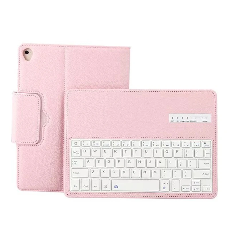 Чехол с беспроводной клавиатурой Bluetooth для iPad Mini 1 2 3 4 Lichi чехол из искусственной