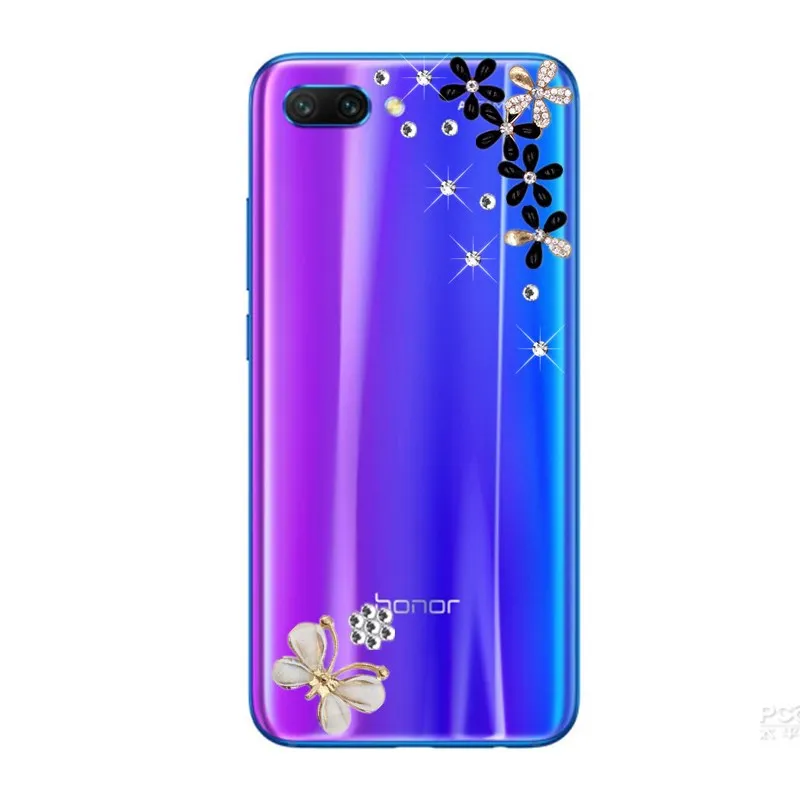 Чехол для телефона Honor 10 9 9X 8S 8A 8C 8X Bling Diamond Huawei P20 P30 Pro P Smart Y9 Y5 Y6 pro 2019 Y7 Prime Mate 20 lite |