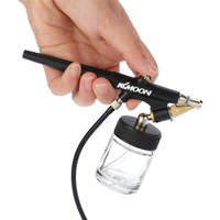 mini airbrush compressor kit siphon feed single action air brush paint spray gun sandblaster for body makeup tattoo car manicure