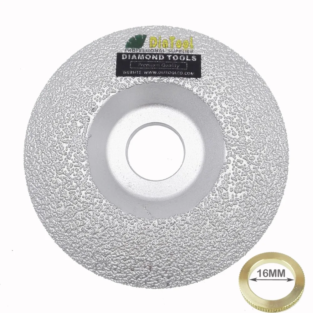DIATOOL 1pc 4&quot/100mm Vacuum Brazed Diamond Grinding Wheel Cutting Available Multi purpose Much High Effiecient|diamond grinding wheel|wheel