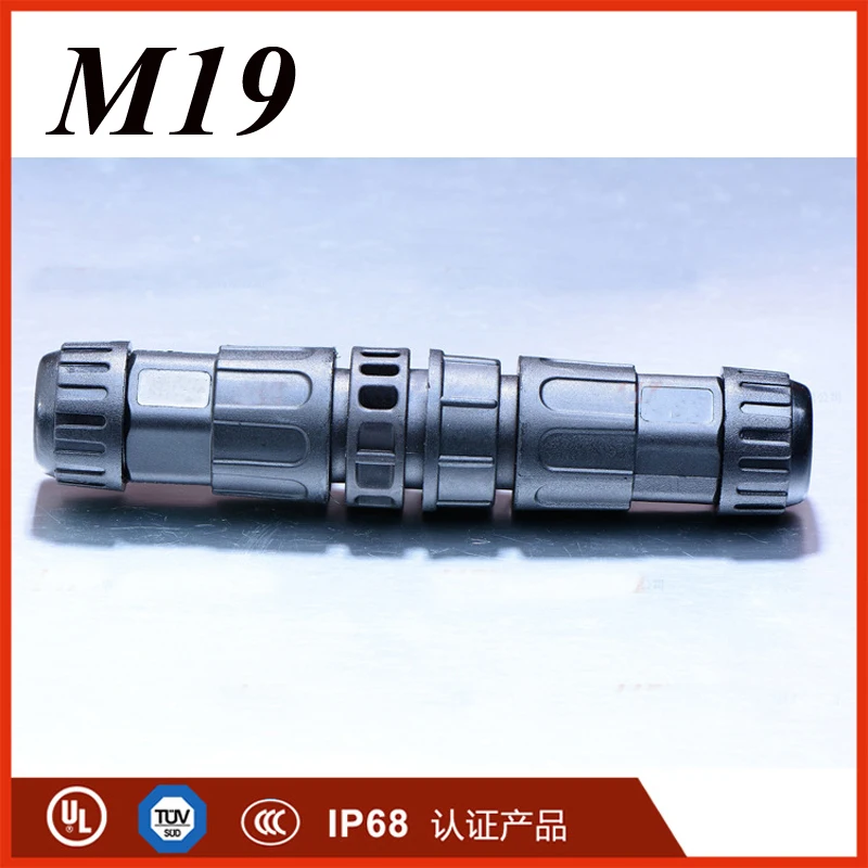 LLT M19 разъем для кабеля 2 3 4 5 6 7 8 9 10 12 14 контактный Водонепроницаемый IP68 светодиодный Мощность кабель hdmi кабель Электрический разъем