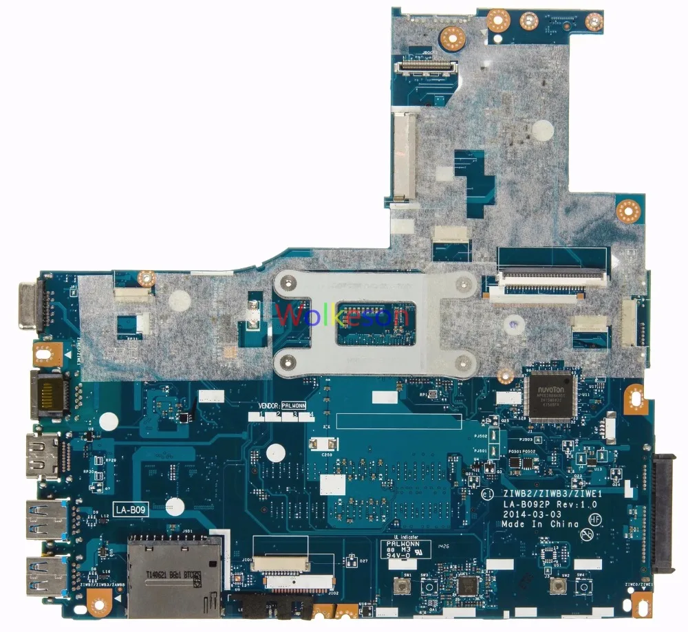 SHELI для lenovo B50 70 материнская плата ноутбука W/I5 4210U процессор FRU 5B20G46269 ZIWB2 ZIWB3 ZIWE1 LA B092P
