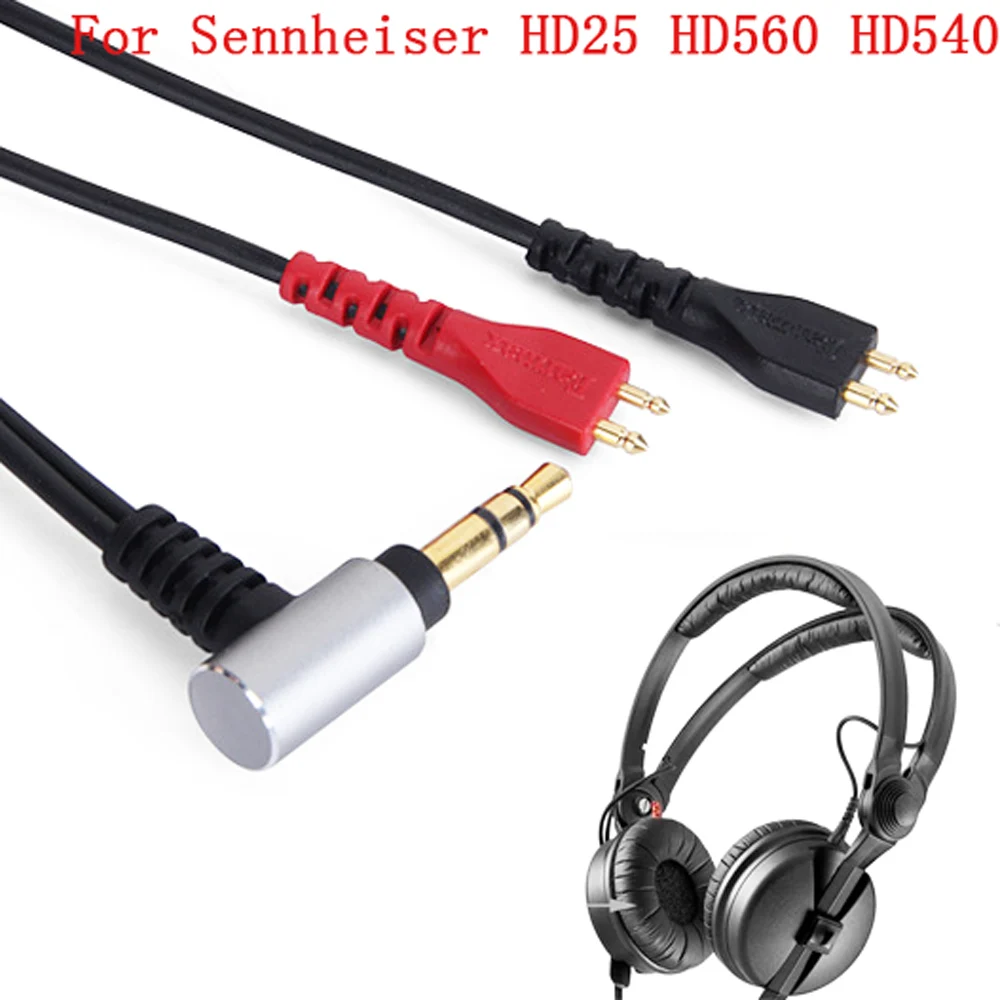 HIFI upgrade line For Sennheiser HD25 HD560 HD540 HD480 HD430 HD414 HD250 Headphone Replacement Adapter Repair Headset Cable | Электроника
