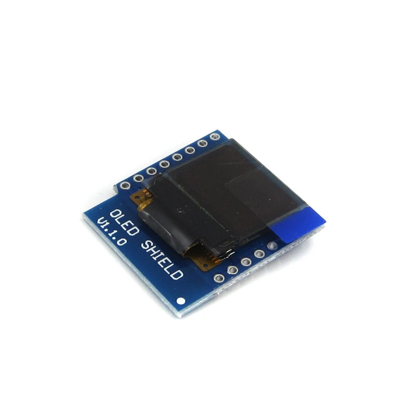 Светодиодный экран 0 66 дюйма для Wemos Oled 64X48 IIC c ЖК дисплеем OLED Arduino совместимый с WeMos