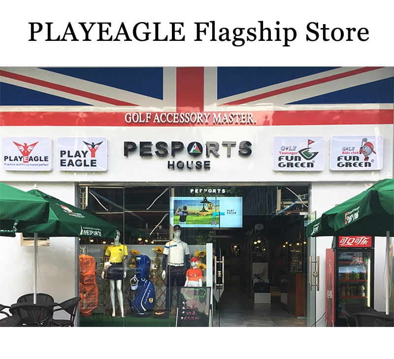 PLAYEAGLE 10 шт./компл. толщина ПУ кожаный чехол для гольфа непромокаемая, легко мыть железный наконечник с рисунком