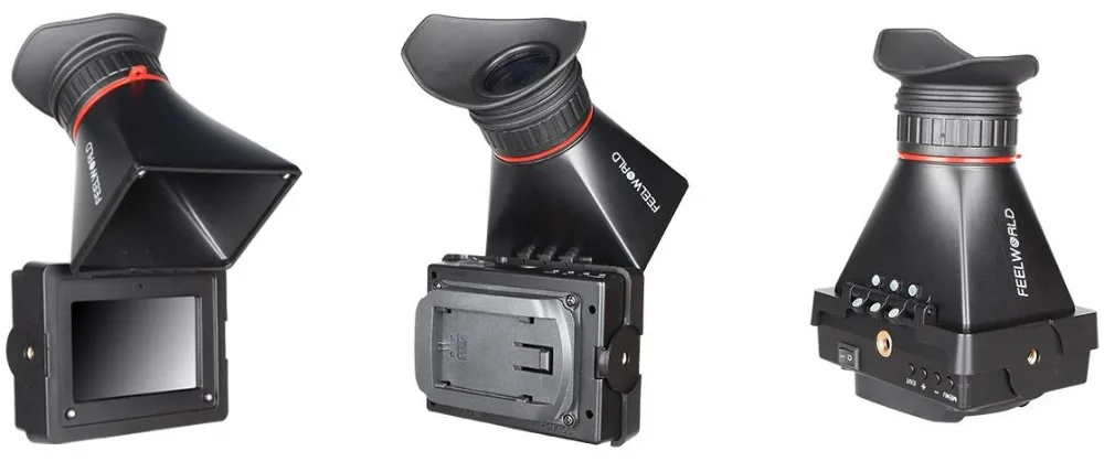 Feelworld E350 3,5 дюйма EVF небольшой монитор hdmi ЖК-дисплей tft электронный видоискатель для стэдикам DSLR камеры стабилизаторы