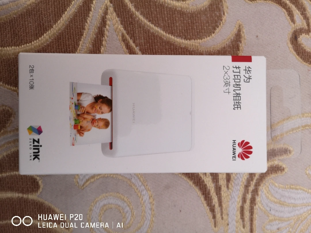 huawei Zink Карманный фото принтер бумага AR Honor Мини карманный принтер 300 точек/дюйм портативный Bluetooth 4,1 Поддержка DIY Share 500