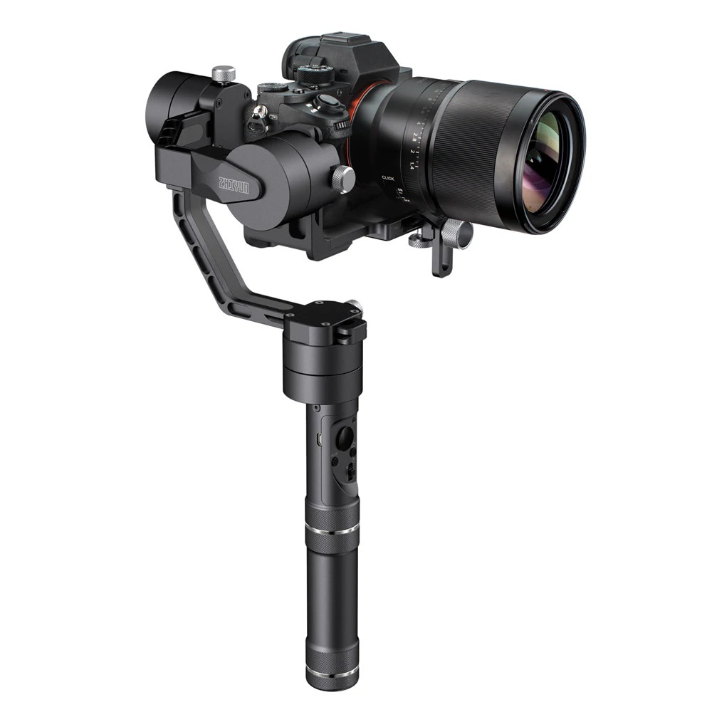 Crane V2 ZHIYUN кран V2 3-й осевой стабилизатор 360 панорамный 1800 г Полезная нагрузка для беззеркальной камеры ручной карданный стабилизатор - Цвет: Crane V2