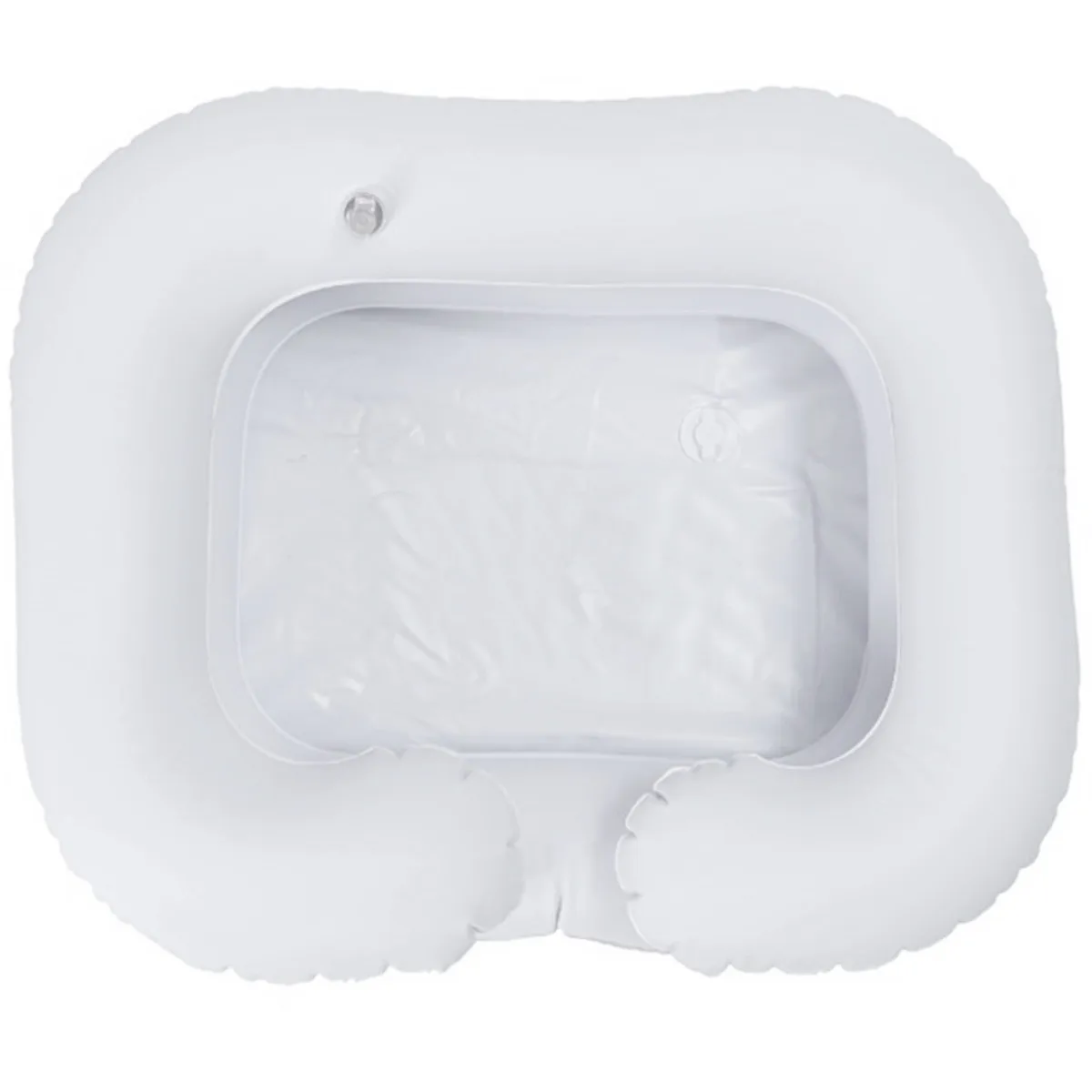 Надувная раковина для мытья волос портативный поднос шампуня с дренажной