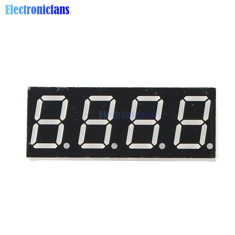 0.56inch LED display 7 Segment 1 Bit/2 Bit/3 Bit/4 Bit Digit Tube Red Common Cathode / Anode Digital 0.56 inch led 7segment