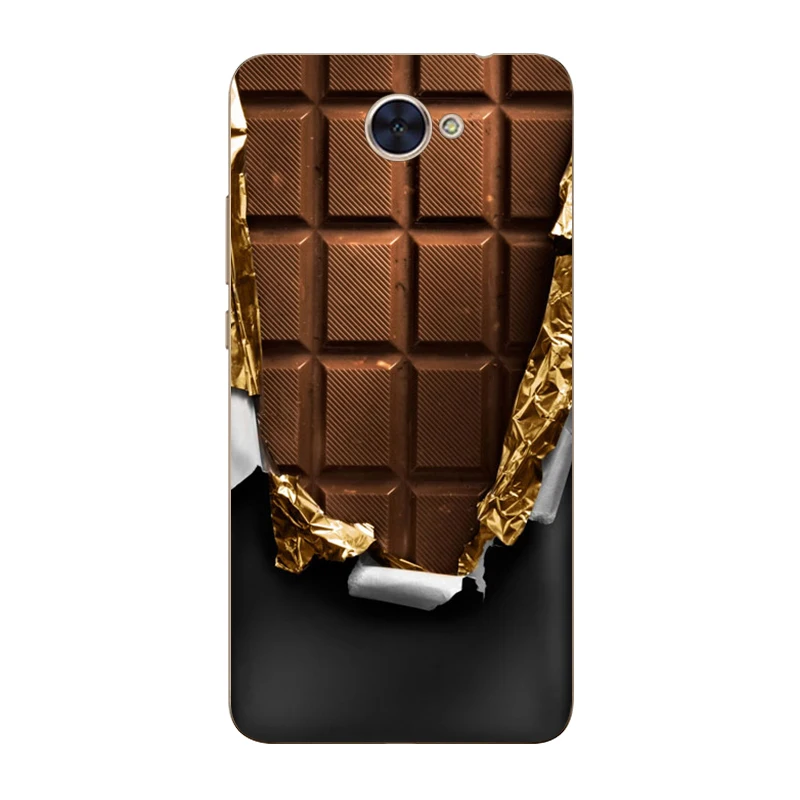 QKL Для Capas huawei Y7 чехол Чехол 5,5 дюймов силиконовые мягкие чехлы из ТПУ на заднюю панель Coque для huawei Y7 Y 7 Fudas сумка чехол s - Цвет: QKL
