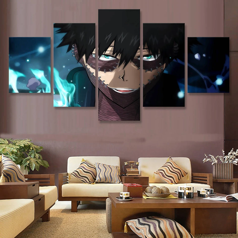 Модульная картина домашний Декор 5 Панель мой герой Wall Art Современная живопись