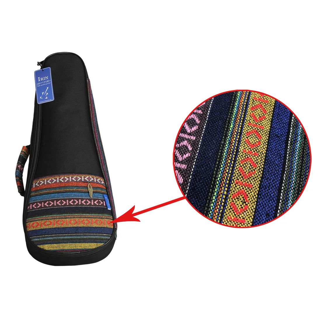 SEWS-21 дюймов портативный хлопковый нейлоновый мягкий бас-гитара Gig Bag Ukulele Чехол