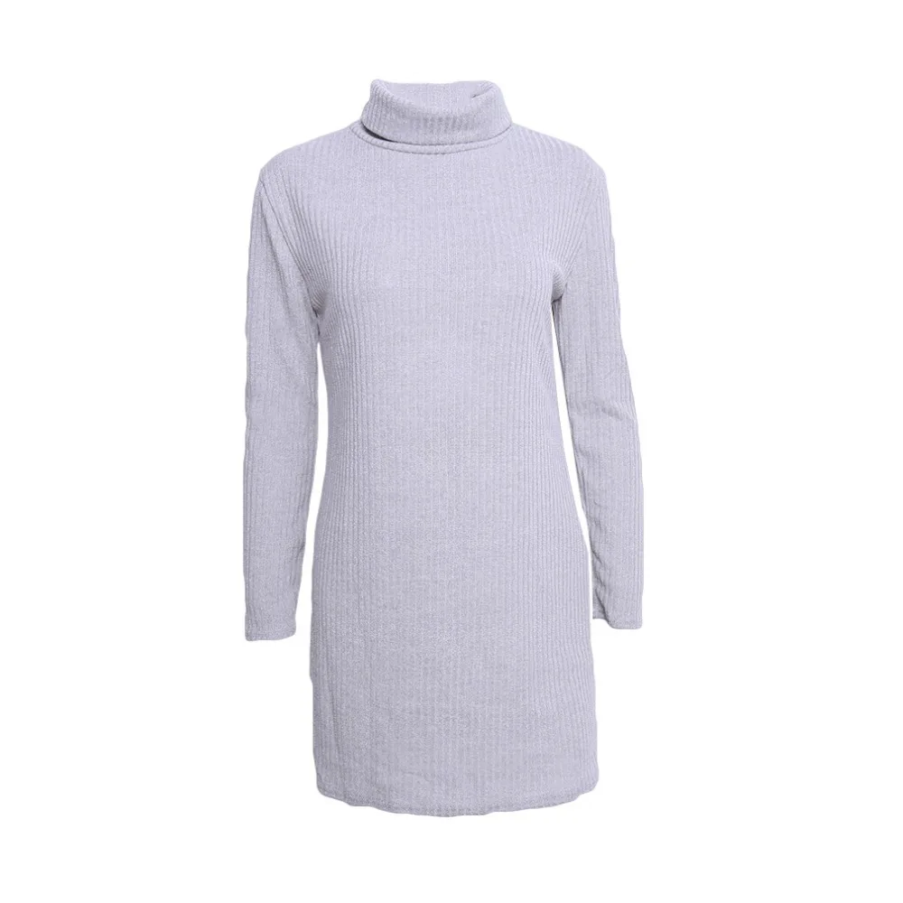 2017 весенне зимний Повседневный Женский вязаный свитер с круглым вырезом