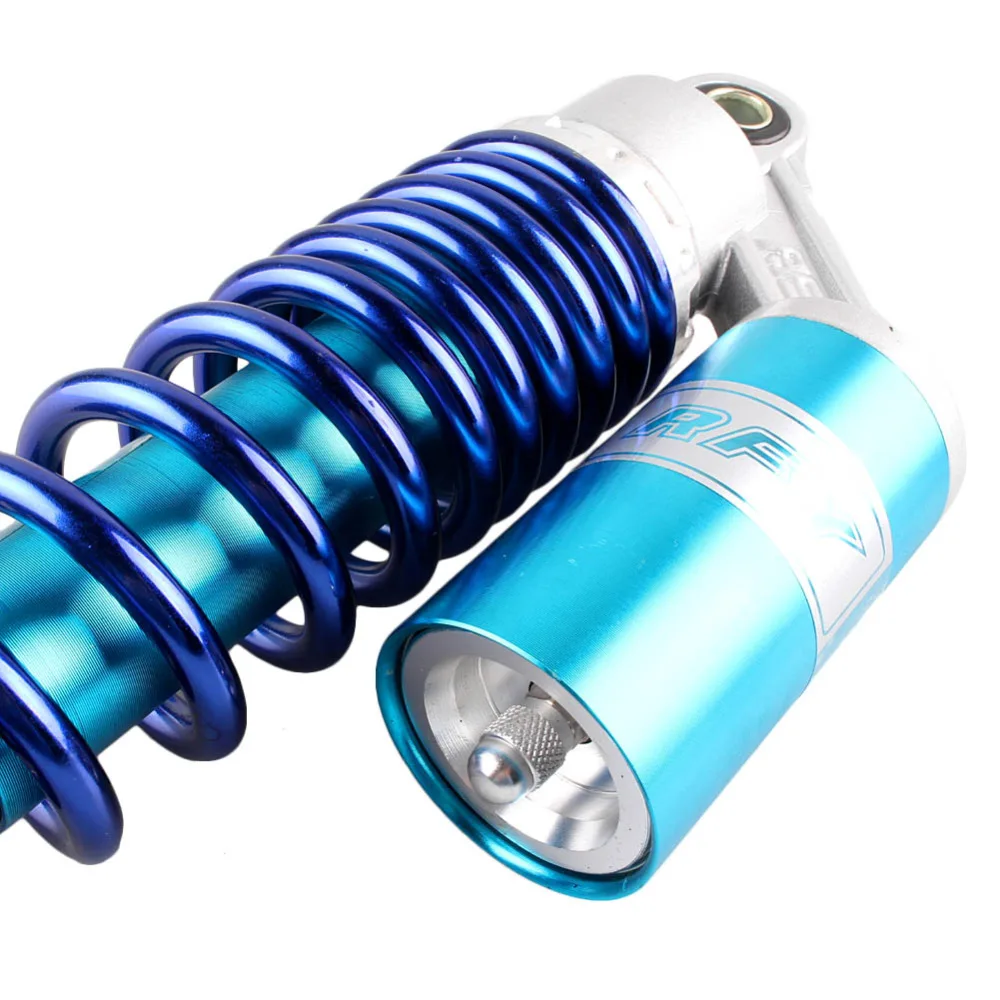 

415mm Motorbike Rear Netrigen Air Shocks Absorber Cushion Suspension Blue/Silver Kit For Honda UTV Quad Scooter Moped ATV