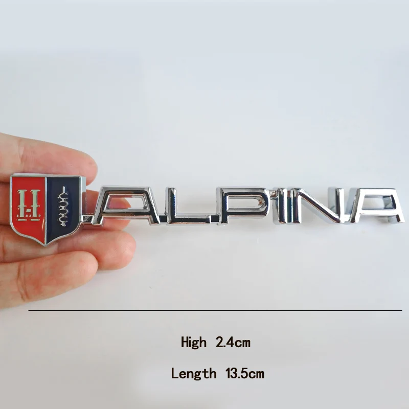 ANTINIYA 3D металлический ALPINA авто Стайлинг багажник автомобиля задний тормоз