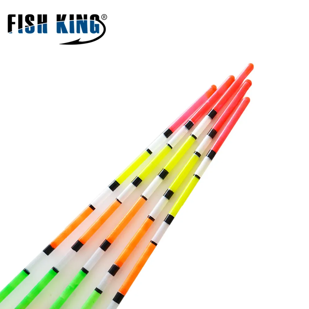 FISH KING 5 шт./лот 3 + 2 г 4 6 смешанных цветов Баргузинский пихт поплавок вертикальная