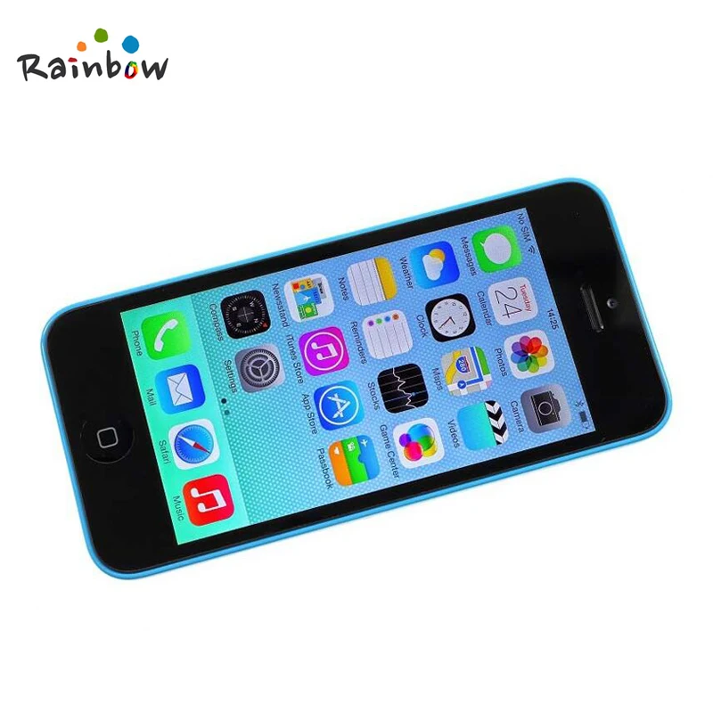 Разблокированный iPhone 5c iOS двухъядерный 4,0 дюймов сенсорный экран 8.0MP камера с Wi-Fi gps отремонтированный мобильный телефон