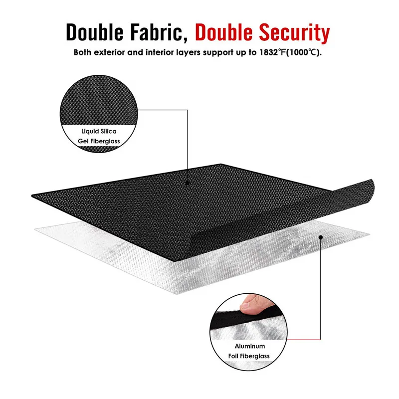 10 шт. портативный огнеупорный и Водонепроницаемый конверт для документов папка