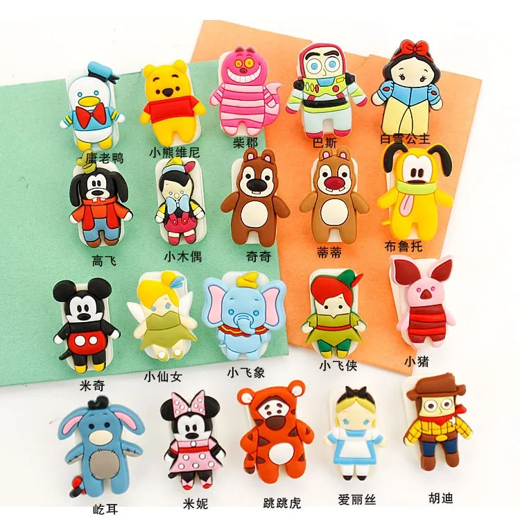 MQStyle 1 шт. новые Мультяшные персонажи зажим для пищевых продуктов клипса заметок