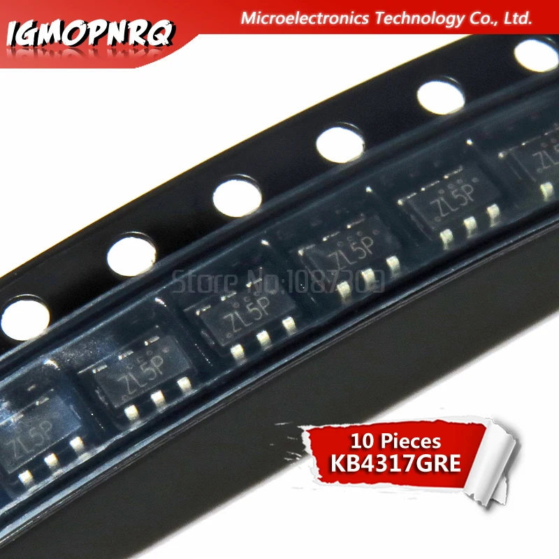 10 шт. KB4317GRE SOT23 6 KB4317 SOT SMD СОТ 23 ZL54 ZL5P Products co. ltd|Интегральные схемы| |