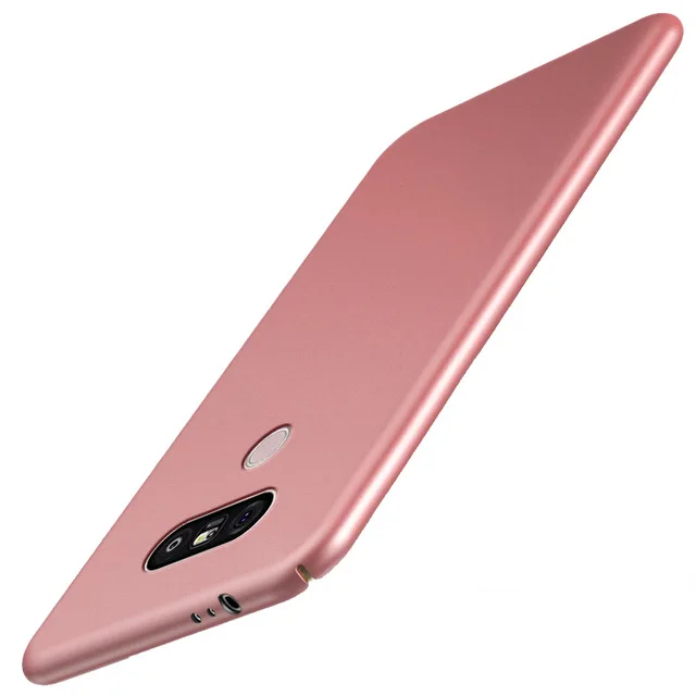 Rose Gold FM. HGQ Магнитный чехол для автомобиля, жесткий матовый пластиковый чехол из поликарбоната для lg G6 G5, чехол для lg V20 Q8, чехол для телефона, чехол - Цвет: Rose Gold
