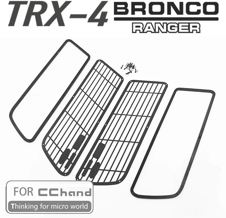 Металлические Боковые окна gurad для CCHAND TRAXXAS TRX4 Ford BRONCO|Детали и аксессуары| |