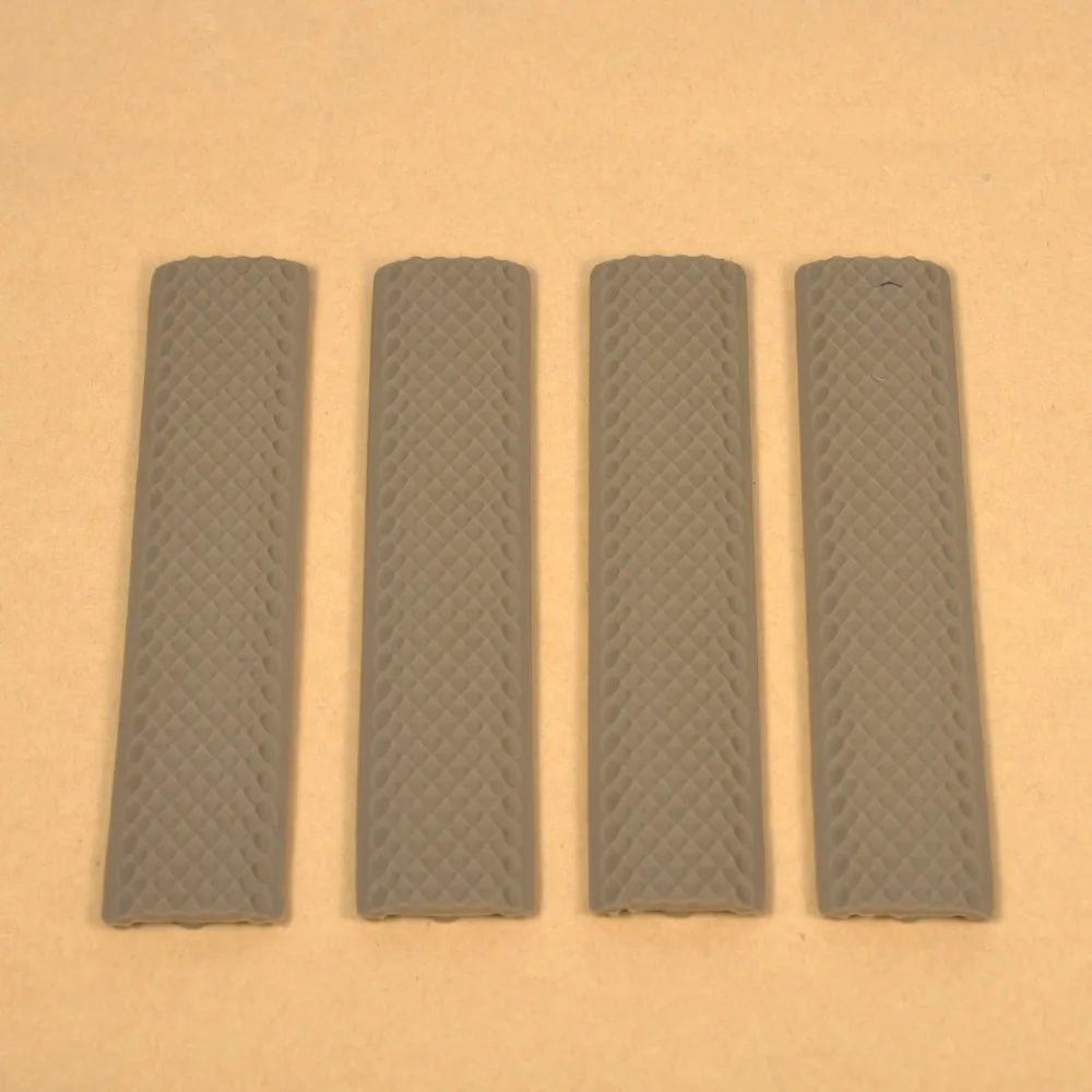 TGPUL KeyMod Handguard Rail Чехлы мягкие резиновые защита для рук Защитная крышка тактические Guad рельсовые панели Охотничьи аксессуары