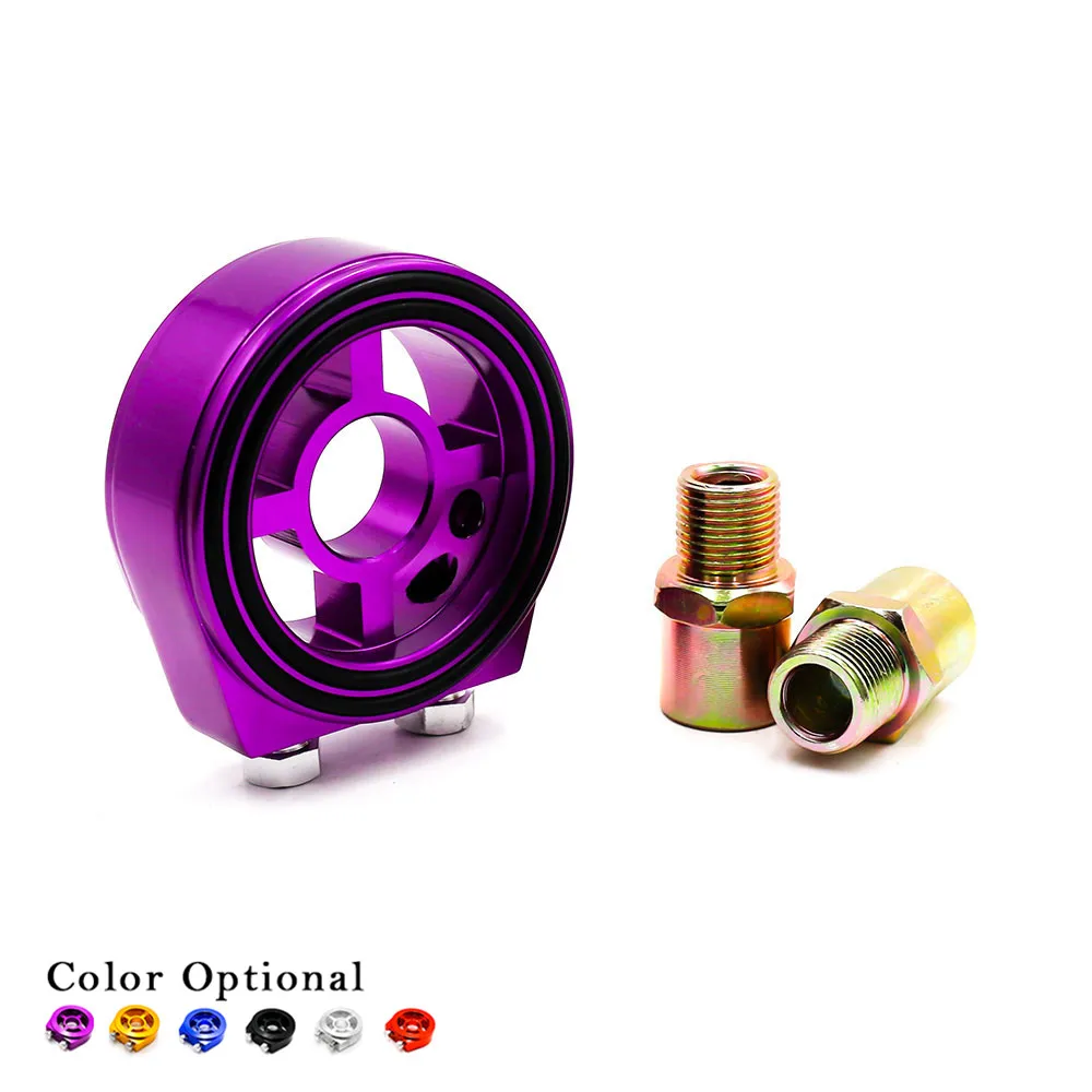 Алюминиевый датчик фильтра масла сэндвич пластинчатый адаптер для автомобиля