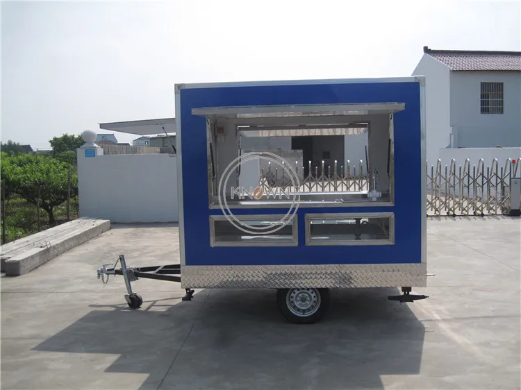 Мойка для бесплатной машины фаст фуда длиной 2 8 м мобильный кухонный прицеп