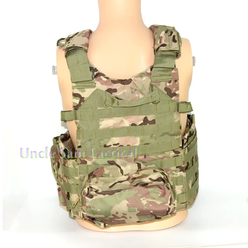 Охотничий военный тактический жилет Wargame Body Molle Armor охотничий Камуфляжный CS