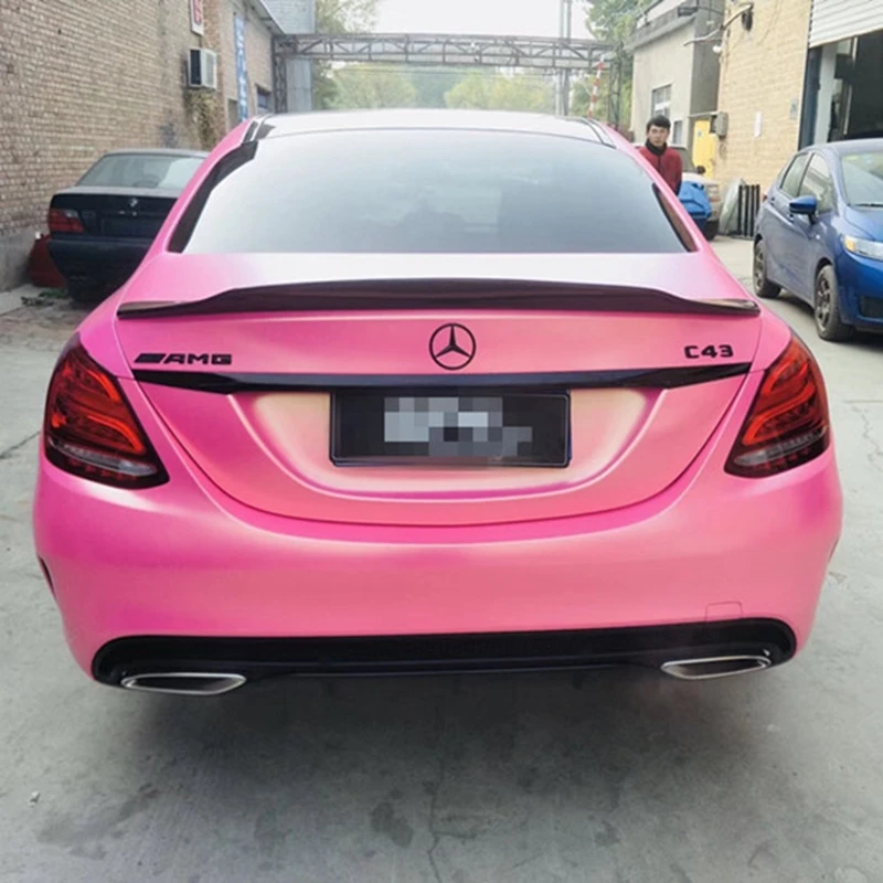 Для Mercedes BENZ W205 спойлер 4-дверный седан R Стиль C180 C200 C260 ABS Пластик хвост крыла Unpaint и