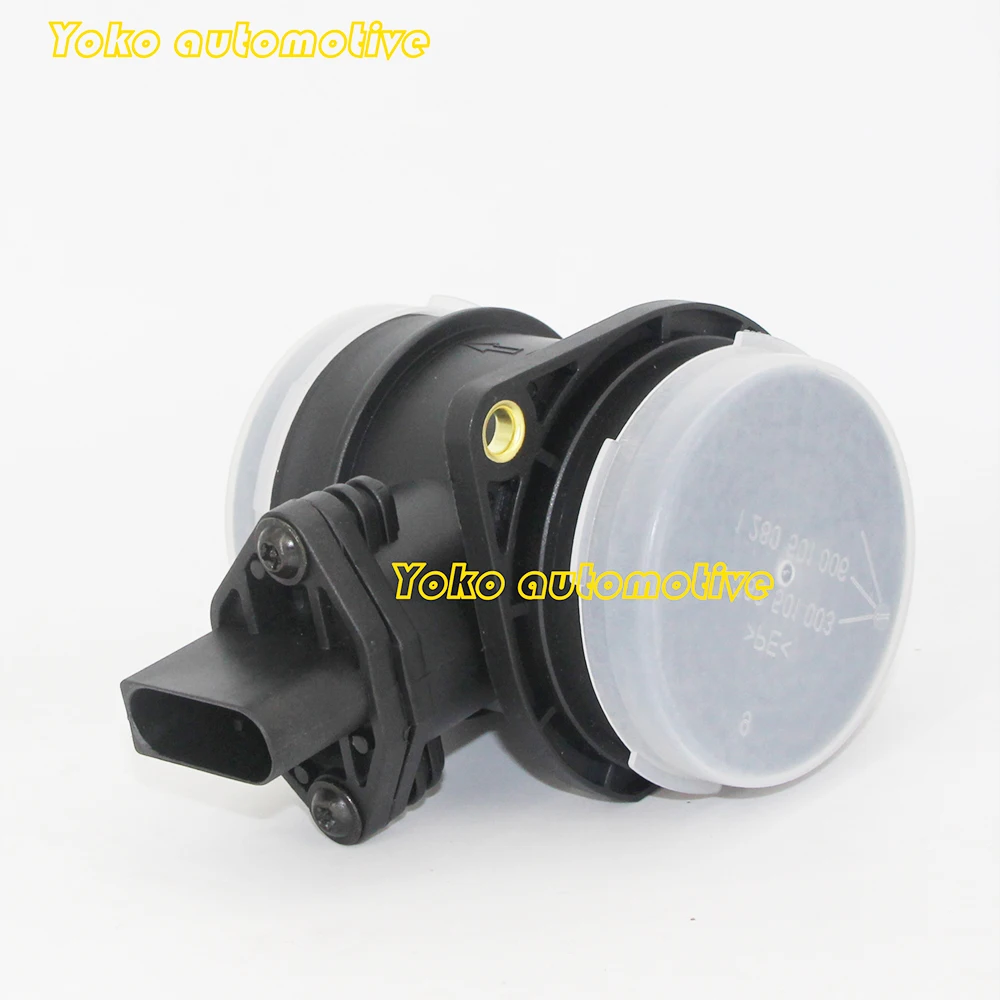 Датчик массового расхода воздуха для SKODA OCTAVIA Combi (1U5) (1998/07 - 2010/12) 0280217121 95VW12B529BC 0281002757