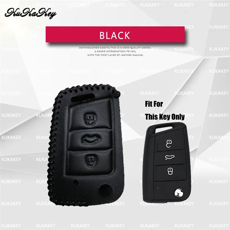 Смарт сумка для ключей KUKAKEY чехол сиденья Altea Ateca Ibiza Leon FR 2 натуральная кожа 3