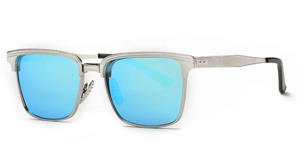 ГАМТ Светоотражающие прямоугольник солнцезащитные очки для мужчин и женщин |