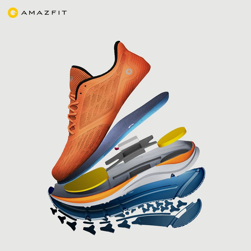 Оригинальные кроссовки Xiaomi Mijia Amazfit Antelope уличные для умного спорта смарт чип в