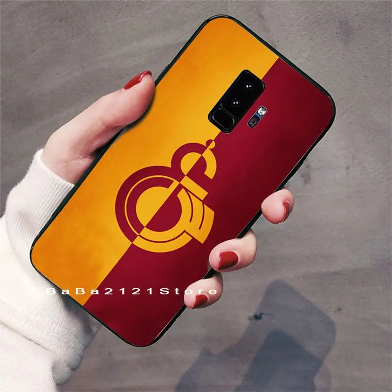 Babaite Turkey Galatasaray Мягкий Силиконовый ТПУ чехол для телефона, чехол для GALAXY s7 edge s8 plus s9 plus s6 s6 edge s10 s10 plus