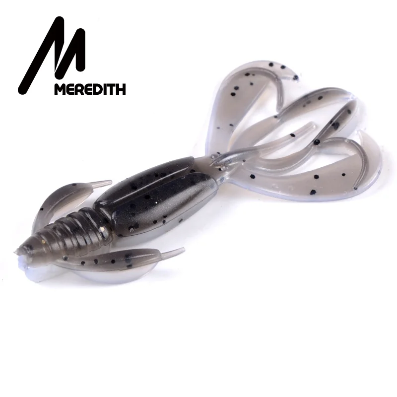 MEREDITH Мягкая приманка для рыбной ловли в соленой воде 7 см/3 г 5 шт./лот | Спорт и