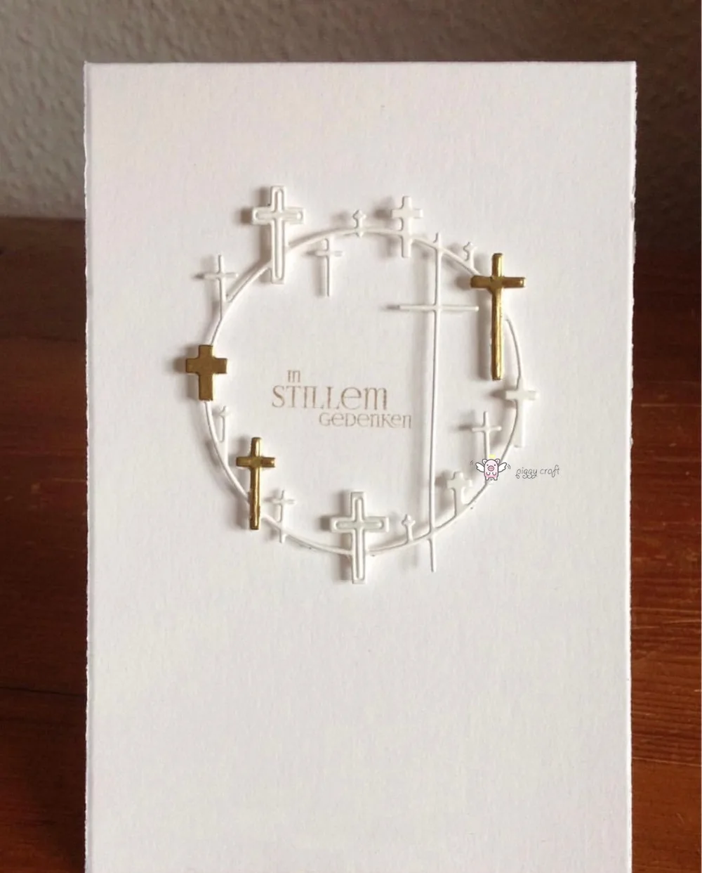 Металлические Вырубные штампы форма для вырезания крест круг украшение